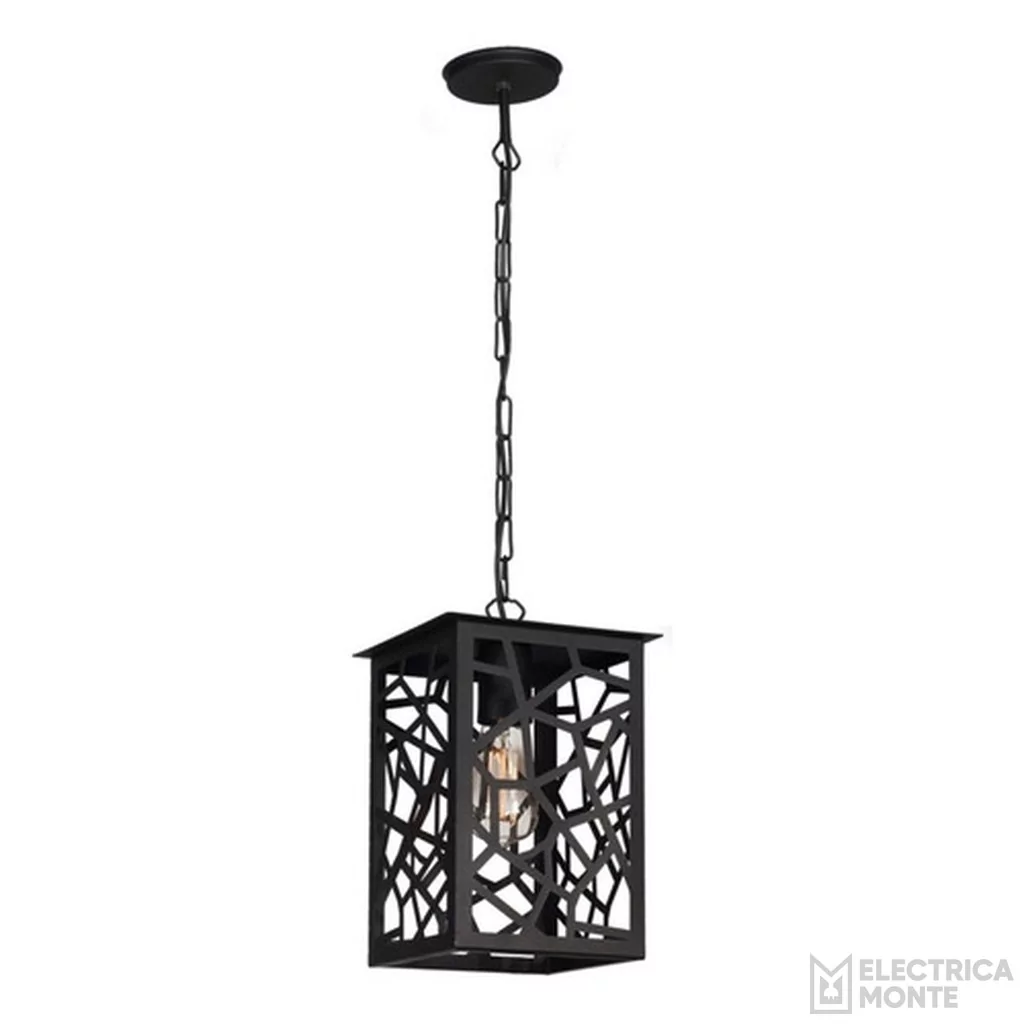 Colgante "CATANIA" Negro