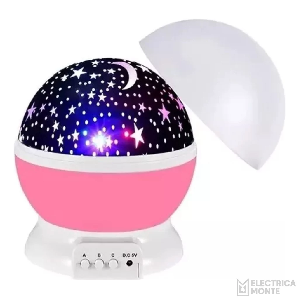 Lampara de Estrellas USB Oryx Rosa