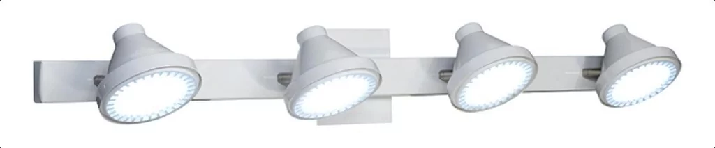 Spot "OSLO" 4 Luces Blanco
