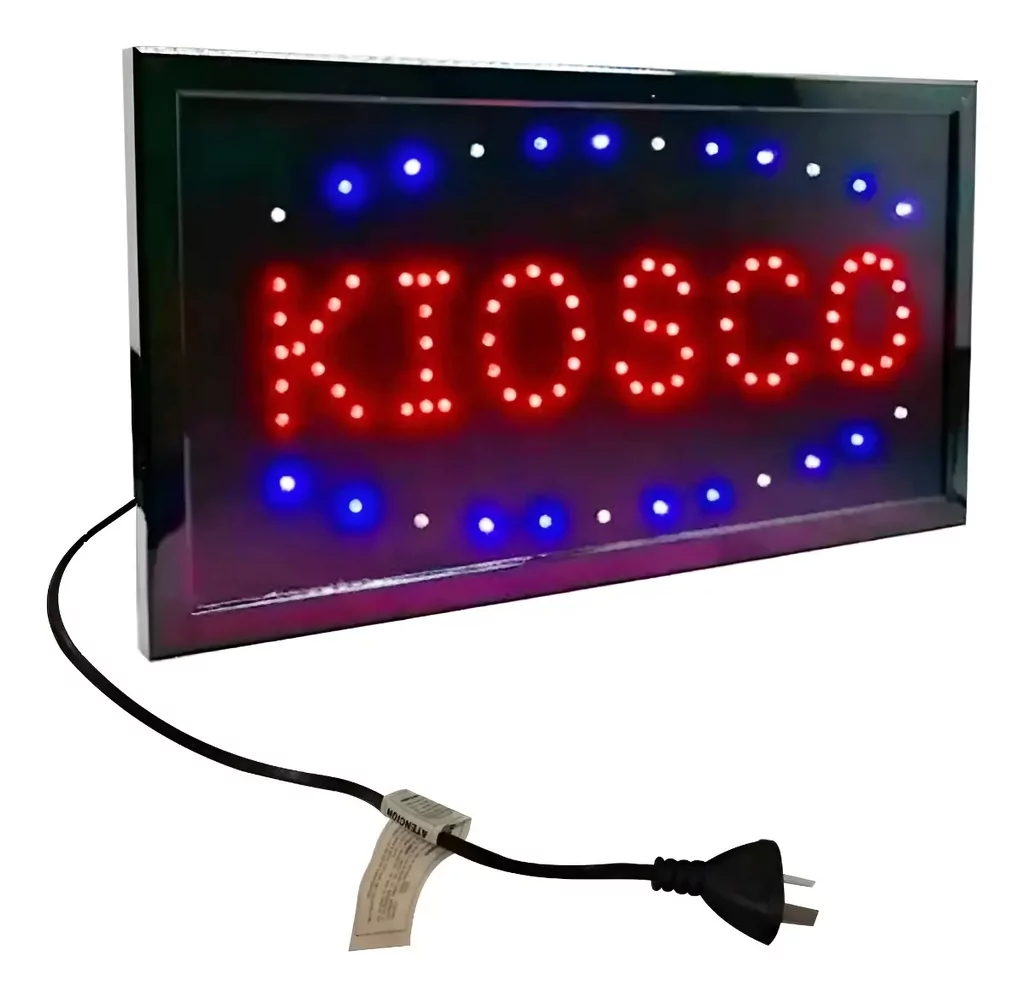 Cartel Luminoso "Kiosco"