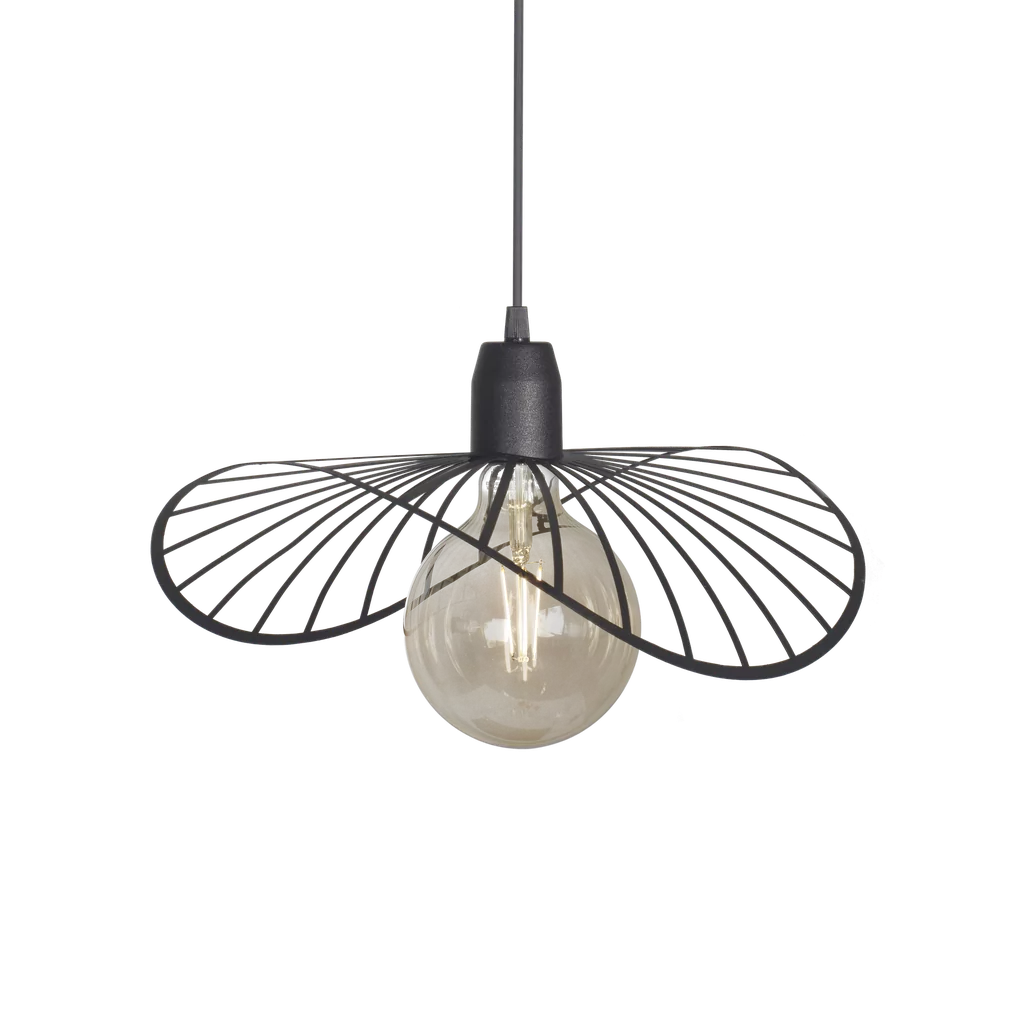 Colgante "POTENZA" 40cm Negro