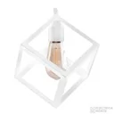 Colgante "CUBO" Blanco