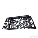 Colgante "MERIDA" 2 Luces Negro