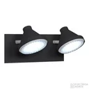 Spot Doble "OSLO" Negro