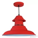 Colgante De Chapa 3 Piezas Rojo