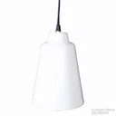 Colgante de Chapa Cono Blanco