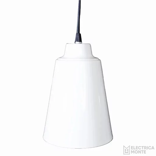 [840020] Colgante de Chapa Cono Blanco