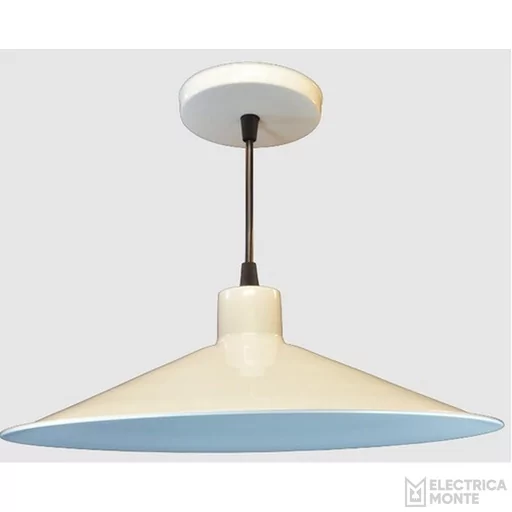 [810070] Colgante de Chapa Chino Blanco