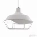 Colgante de Chapa Galponero R 30 Cm Blanco Base Blanca