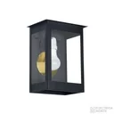 Farol Apolo 3 Caras Interior/Exterior Vidrio Transparente E27 Chapa