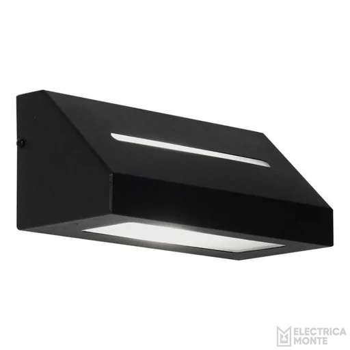 [AP-102N] Aplique Difusor Unidireccional Angular Negro Monaco