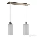 Colgante c/Tulipa satinada Cono Curvo