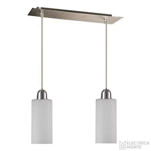 [C-240] Colgante c/Tulipa satinada Cono Curvo