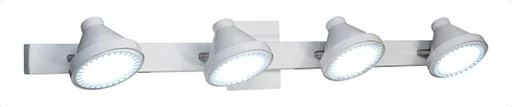 [S-417B] Spot "OSLO" 4 Luces Blanco