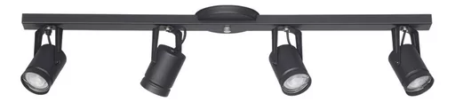 [S-4900N] Spot Granada 4 Luces Negro