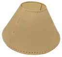 Pantalla Tela Plástica 20mmØ Cónica Beige