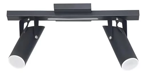 [SL-2901N] Spot "Borja" 2 Luces Negro