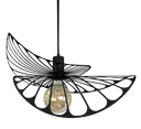 Colgante "Potenza Doble" Negro