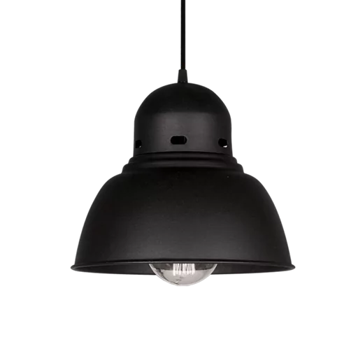 [C-120N] Colgante "GALPONERO MEDIANO" Negro