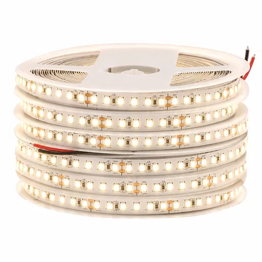 Tira LED 2835 220V Luz Calida x mt